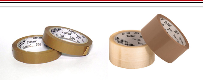 Adhesive tapes for packaging
